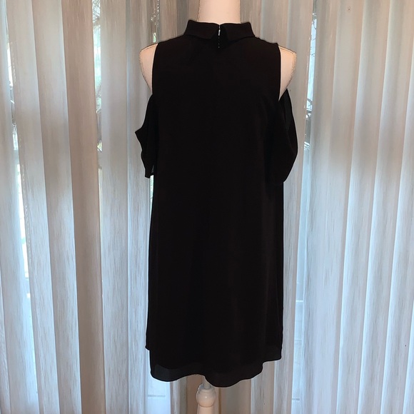Kaari Blue Cold shoulder sz 2 LBD like new! - Picture 5 of 6